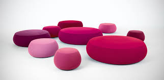 Design Ottoman Pix Von Arper Design Ichiro Iwasachi Modernes Mobeldesign Runde Ottomane Design