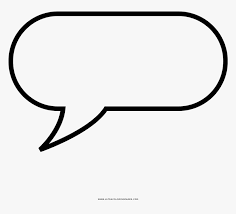 Exclusive coloring pages of excellent quality based on the popular cartoon from netflix. Speech Bubble Coloring Page Line Art Hd Png Download Transparent Png Image Pngitem