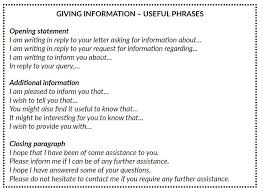 Formal Letters Giving And Requesting Information Stanagexpert Com A Formal Letter Job Interview Advice Letters