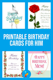 Make their experience even more meaningful by adding your favourite photos, custom text and choosing from one of our various card sizes. 7 Best Printable Birthday Cards For Him Printablee Com