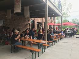 Nyc Style Brewery Outdoor Biergarten And Patio Plus A Large Fire Pit New York Beer Project Located In Buffalo Ny Private Event Space Large Fire Pit Brewery