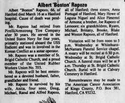 Albert Anthony Rapozo (1930-1997)