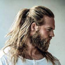 This look has dimension because it's long on top, medium in the middle and super short on the bottom. 82 Dignified Long Hairstyles For Men