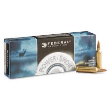 federal power shok 270 winchester short magnum sp 130 grain 20 rounds