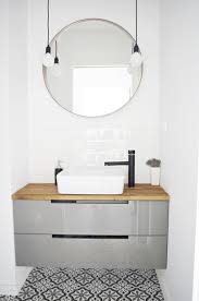 Bathroom Moroccan Tiles Black And White Minimalism Moroccan Tiles Morrocan Style Bathroom White Subway Tiles Wood Black Grey Mandala Anyt Trendy Bathroom Small Bathroom Bathroom Inspiration