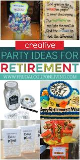 The principal will need to be contacted in order to set a time and place for the party. Retirement Party Ideas
