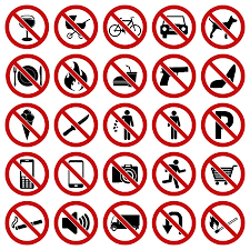 Choose from 460+ prohibition sign graphic resources and download in the form of png, eps, ai or psd. Prohibited Signs Tasmeemme Com