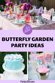 In an east hampton, new york, house, the son sails to sleep on pottery barn kids' pirate bed. Colorful Ideas For A Butterfly Garden Birthday Party Parties365