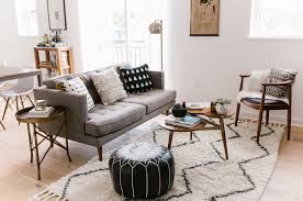 If you want a mix of mid century and boho style, this is 100% the bed for you. Home Tour Mid Century Modern Boho Inspired Condo Green Wedding Shoes