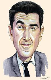Lunch With The Ft Matthieu Pigasse Caricature Illustration Male Sketch