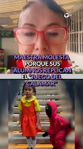 Maestra molesta porque sus alumnos replican “El juego del Calamar”