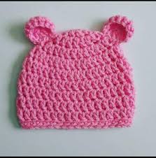 baby bear hat crochet baby hat newborn photo prop pink baby bear hat newborn hat newborn bear hat baby bear beanie baby bear cap