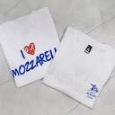 That's Amore Cheese I Love Mozzarella T-shirt (White)