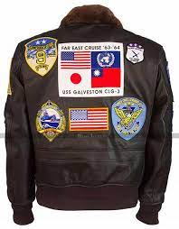 Pin On Top Gun Bomber Jackets For Men