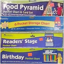 Learning Resources Pocket Charts Ebay