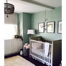 A powerful kitchen paint color combination of burnt orange and light powder blue makes this kitchen a standout. Farrow And Ball Nails It Again With Their Borrowed Light Green Paint For My Client S Nursery Nursery Green Baby Room Nursery Baby Room Baby Boy Room Nursery