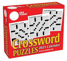Usa Today Crossword Puzzles 2021 Day To Day Calendar By Usa Today Calendar Box Calendar Barnes Noble
