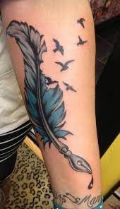 Feather Associated With Bird And Freedom Tattoo Design Feather Tattoo For Men Feather Tattoos Tattoos For Guys