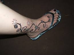 The foot provides a nice flat place for the tattoo to lie. A Roundup Of Reliable Foot Tattoo Designs Tutorialchip