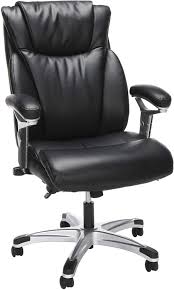Ofm Essentials Series Ergonomic Executive Bonded Leather Office Chair In Black Leather Office Chair Office Chair Ofm