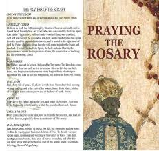 $0.08 the 15 promises for praying the rosary. Marian Devotions