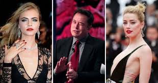 The two celebrities are getting cozy in the elevator of a luxury apartment in. Alleged Amber Heard Cara Delevingne And Elon Musk Sex Fest Has Fans Fuming All This As She Gaslit Johnny Depp Meaww