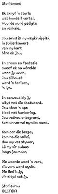 In hierdie les moes leerders hul eie gedig skryf. Sonvanger Gedig