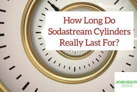 Do not press more than 5 times. How Long Sodastream Cylinders Last Tips To Make It Last Home Healthy Soda
