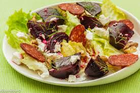 Salade De Betterave Chorizo Et Feta Recette Betterave Salade Chorizo Salade