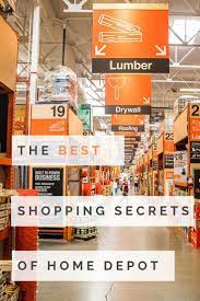 The Best Shopping Secrets Of Home Depot The Striped House In 2021 Home Depot Diy House Projects Home Depot Shopping