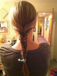 Add in larger sections of hair instead when you braid so you. How To Make A Fishtail Braid 5 Steps With Pictures Instructables