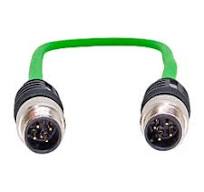 Communication Cables - M12 D-Code Double-Ended Connector ...