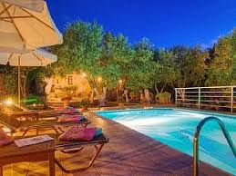 Traditional Stone Built Villa Swimming Pool Absolute Privacy Daily Maid Service Vacation Rental In Rethymnon From Homea Holiday Home Villa Pool Holiday Rental