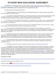 Rather than getting someone to swear or pinky promise that they'll keep a secret, a. Free Student Non Disclosure Agreement Nda Pdf Word Docx