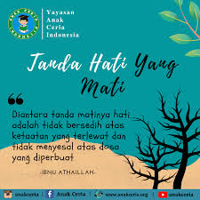 Maybe you would like to learn more about one of these? Tanda Hati Yang Mati Yayasan Anak Ceria Indonesia