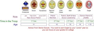 Boy Scout Rank Advancement Timeline Here Is A Link To A