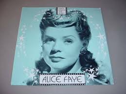 ALICE FAYE LP Silver Screen Star Series