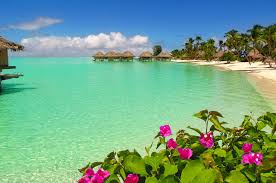 Bora bora is a volcanic island in the society islands archipelago of french polynesia. Bora Bora Beach Water Bungalows Wallpaper Beach Wallpaper Better