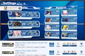 Digimon story cyber sleuth trophy guide. Digimon Story Cyber Sleuth Hacker S Memory 109 Digimon Clean Up 2 3 Only World Is Missing Now Trophies
