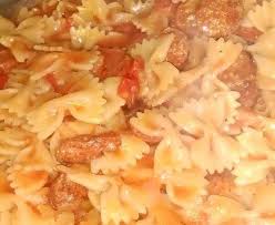Farfalles Au Chorizo Recette Cuisine Plat Principal Chorizo
