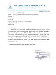 8 jakarta pusat 17423 your ref. Contoh Surat Konfirmasi Pesanan Barang Cute766