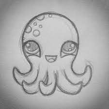 Desene în creion cu bff. Pin By Lenka Kempna On Desene In Creion Sketches Easy Octopus Drawing Cute Octopus Drawing