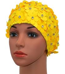 Blue Reef Isla Floral Ladies Classic Retro Pétalos de flores en 3D Oscuro  Liso Un Color Elegante Vintage Gorro de natación Gorro de natación Talla  única Adultos (Azul Marino) : Amazon.es: Deportes