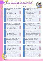 You just googled 'birthday gifts for girlfriend' or 'what to get your girlfriend for her birthday' because you really want to show her that you care. English Exercises Present Continuous Tense Going To