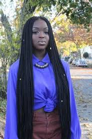 Black And Grey Box Braids On Dark Skin Box Braids On Dark Skin Google Search Beautiful Braids Box Braids Styling Hair Styles