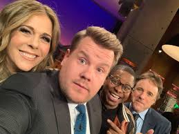 The Late Late Show with James Corden James Corden Kevin Nealon Jason  Mitchell There will be yodeling, stories of tattoos and hard partying with  whiskey. See you tonight! Tonight at 12:37/11:37c on
