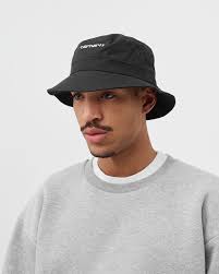 Script sales bucket hat