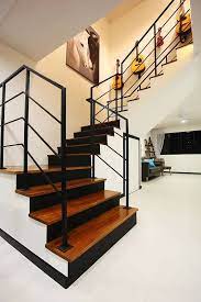 Hdb Staircase Singapore Maisonette Interior Design Finelinedesignstudio Apartment Interior Design Stairs Design Interior Interior Stairs