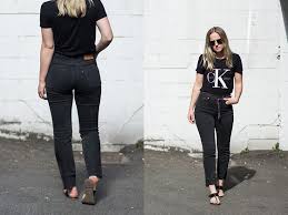 Ajh Levi S Black Wedgie Skinny Jeans Www Infotechwaves In
