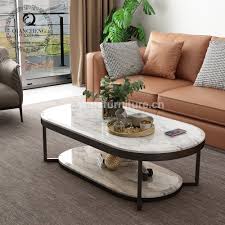 4.5 out of 5 stars. Living Room Furniture Ellipse Steel Frame Two Tier Marble Coffee Table China Coffee Table Living Room Furniture Made In China Com